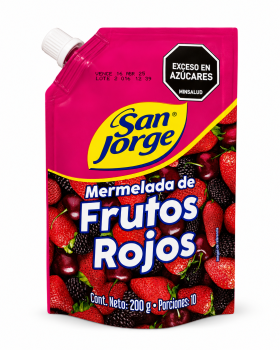 MERMELADA DE FRUTOS ROJOS DOYPACK 200 G SAN JORGE